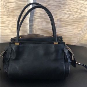 Chloé black leather handbag